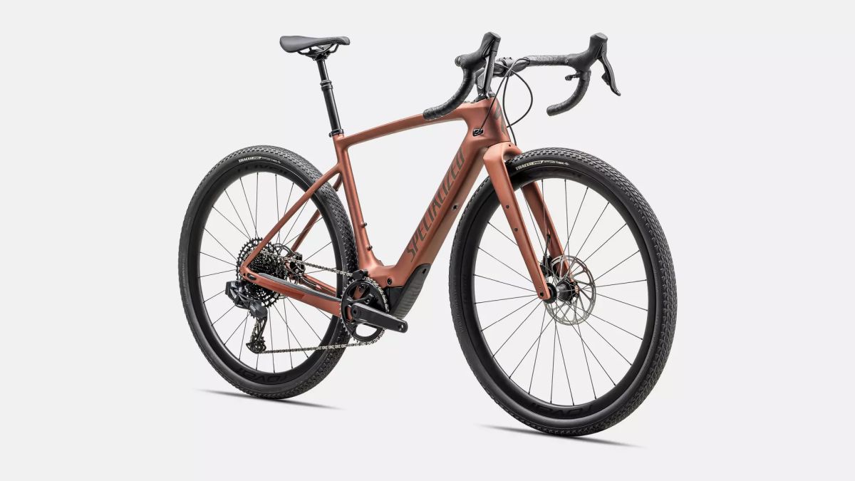 Bicicleta Ruta Eléctrica Turbo Creo 2 Expert Satin Co/RedP/D