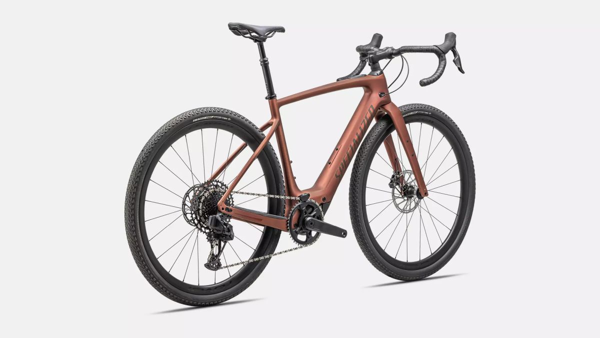 Bicicleta Ruta Eléctrica Turbo Creo 2 Expert Satin Co/RedP/D