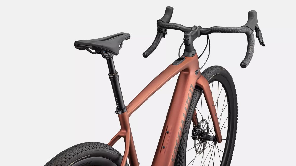 Bicicleta Ruta Eléctrica Turbo Creo 2 Expert Satin Co/RedP/D
