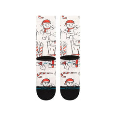 Medias Deportivas Stance Angry Holidayz Blancas