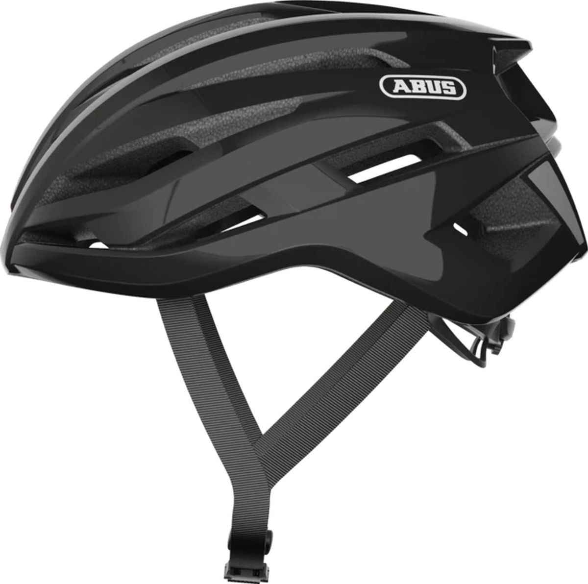 Casco de Ciclismo Abus StormChaser Negro Brillante