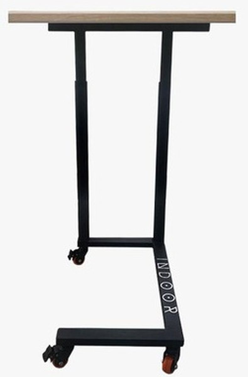 Mesa de Niveles con Ruedas Indoor Negro