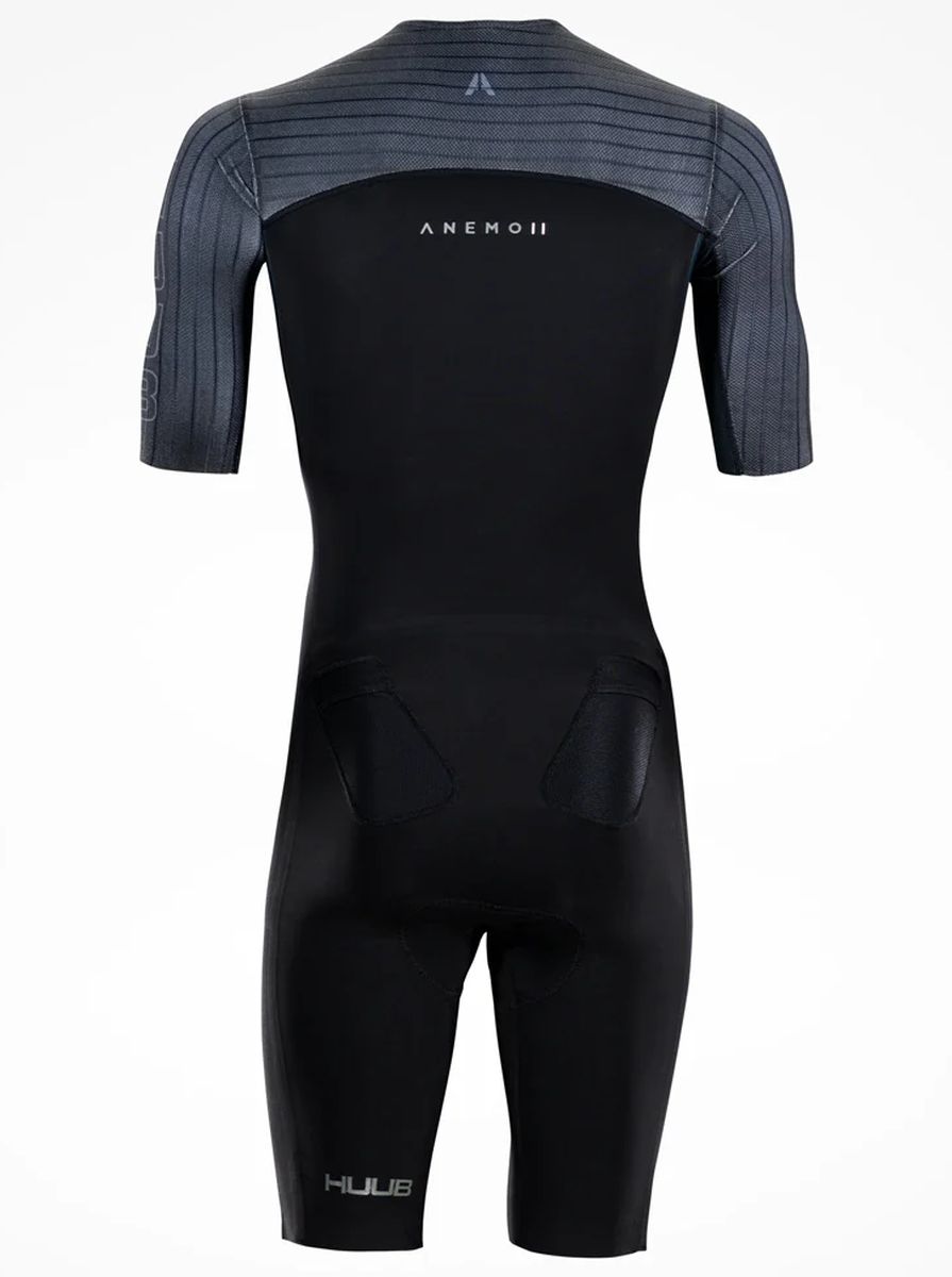 Enterizo Triatlón Hombre Huub Anemoi 2 SUB22 TriSuit  Negro
