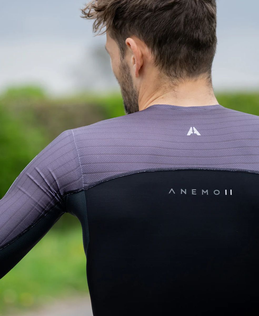 Enterizo Triatlón Hombre Huub Anemoi 2 SUB22 TriSuit  Negro