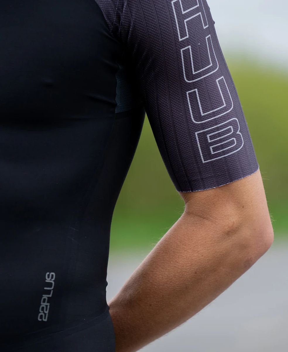 Enterizo Triatlón Hombre Huub Anemoi 2 SUB22 TriSuit  Negro