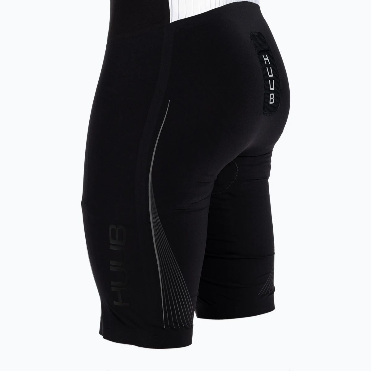 Enterizo Triatlón Hombre Huub Anemoi Aero + Bonded Neg/Bco