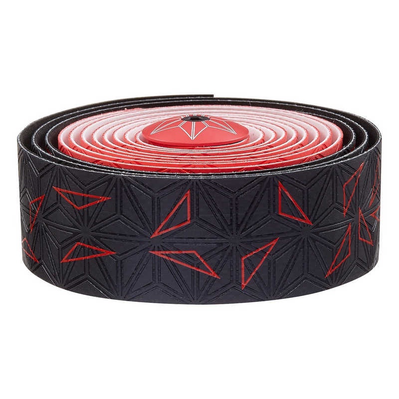 Cinta Manubrio Supacaz Super Sticky Kush Star Fade Black/Red
