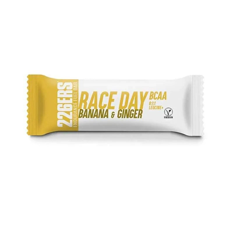 Barra Energética Race Day 226ERS BCAAS Banana Ginger 40gr