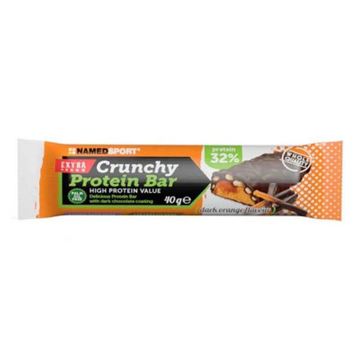 Barra Crunchy Protein Namedsport 40gr