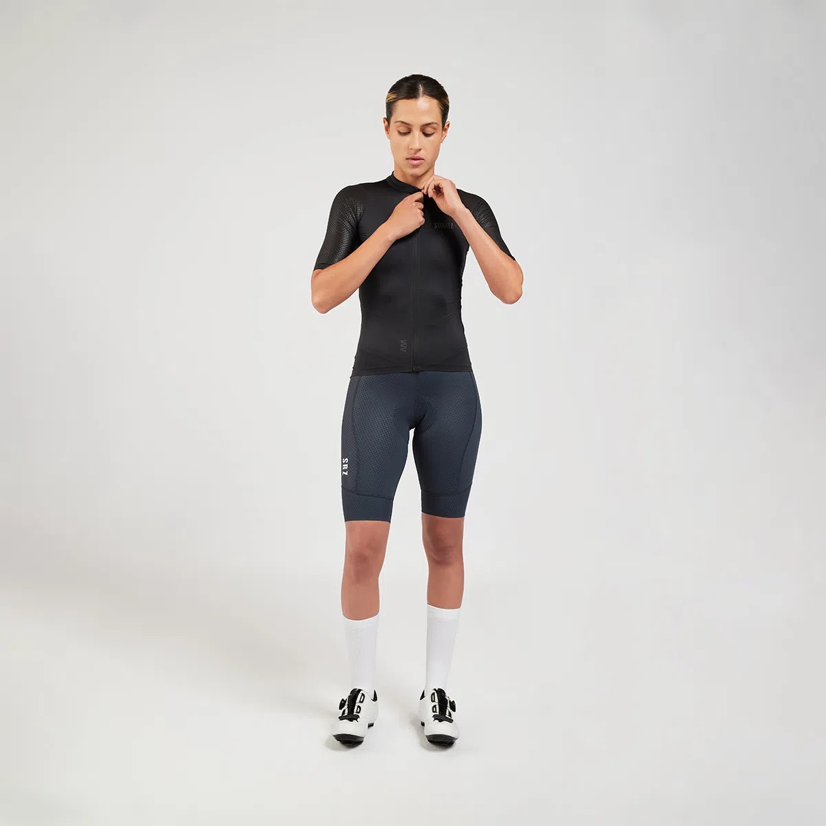 Jersey Ciclismo M/C Mujer Suarez Lite 2.1 Black Pro