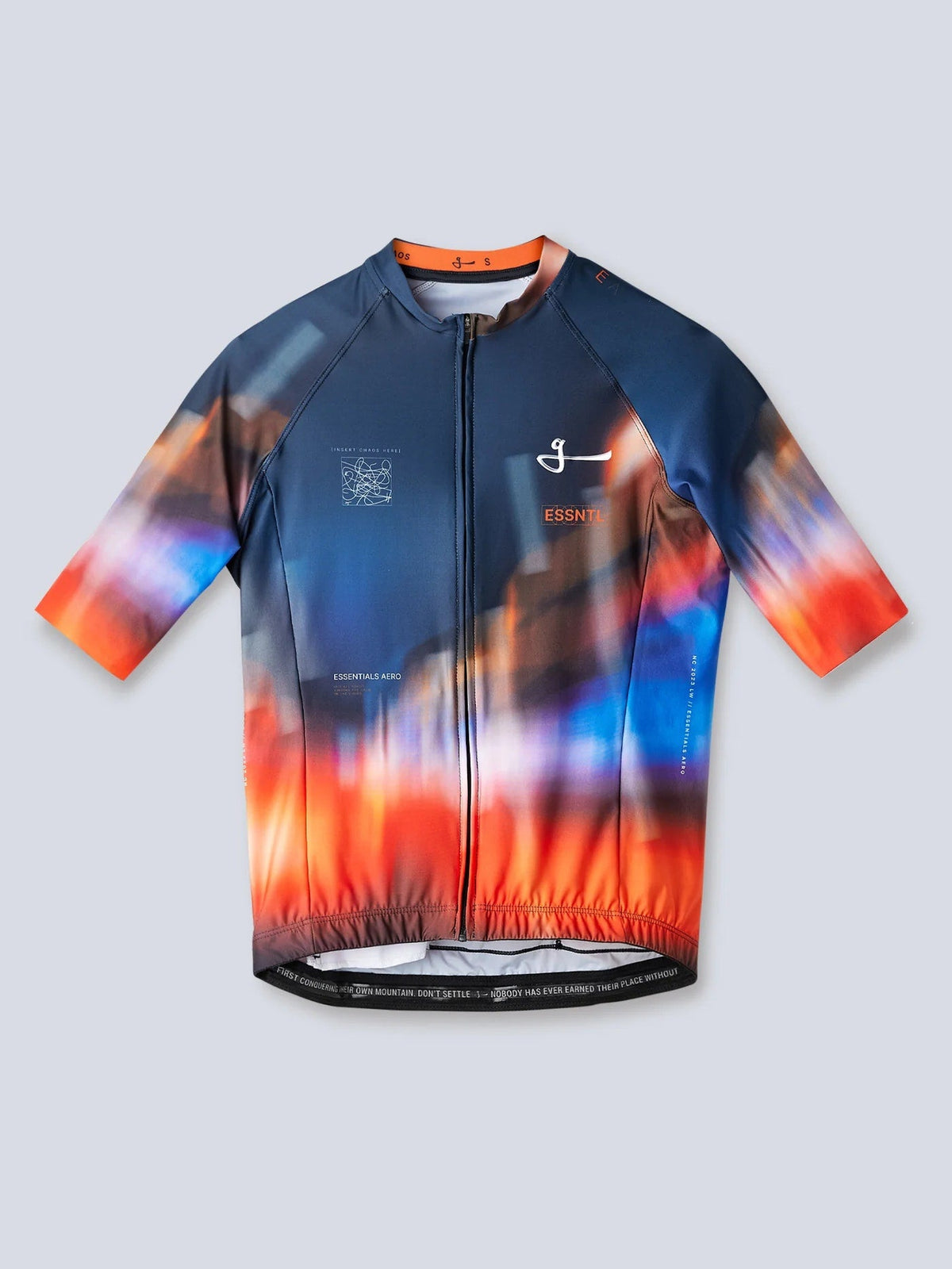 Jersey Ciclismo M/C Hombre Givelo Caos Negra