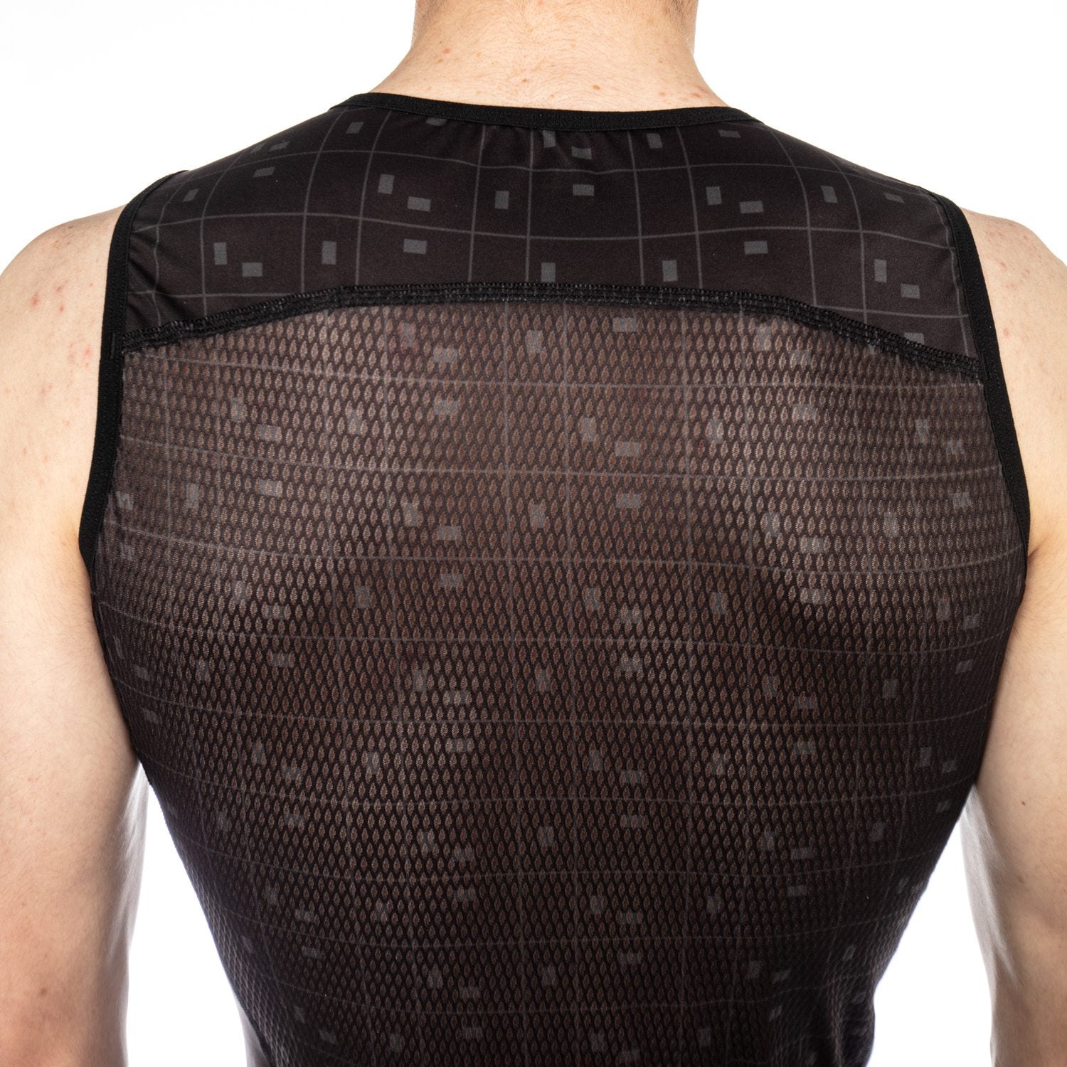 Jersey Ciclismo M/S Bioracer Interior Bit Map Hombre Black