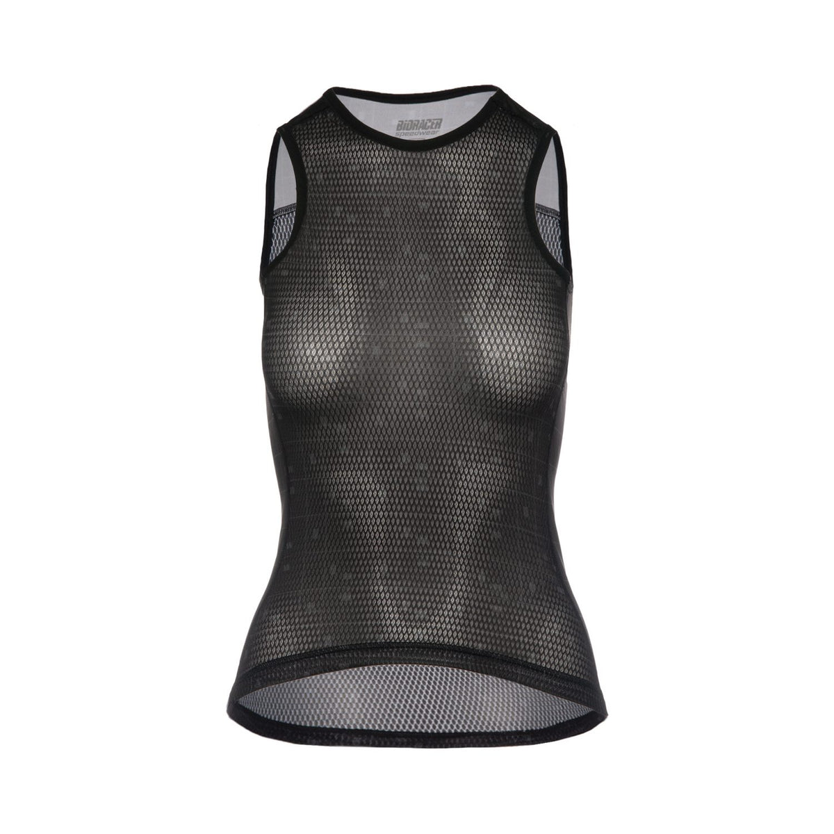 Jersey Ciclismo M/S Bioracer Interior Bit Map Mujer Black