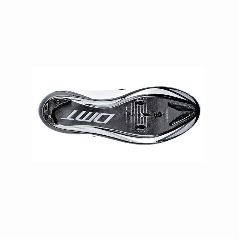 Zapatilla Ciclismo Ruta Dmt KT1 Blanco/Negro