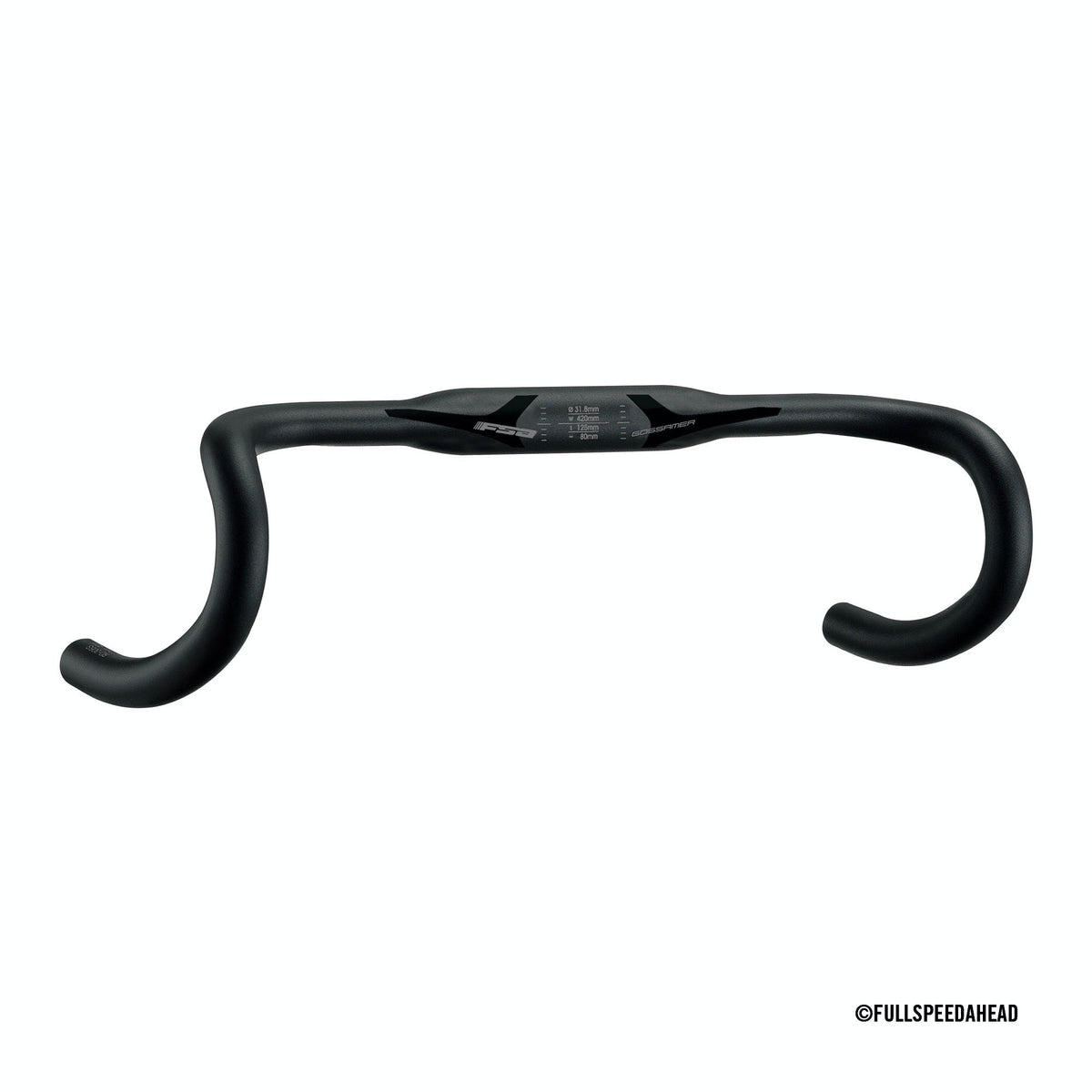 Manubrio Ruta FSA Gossamer Compact 380mm
