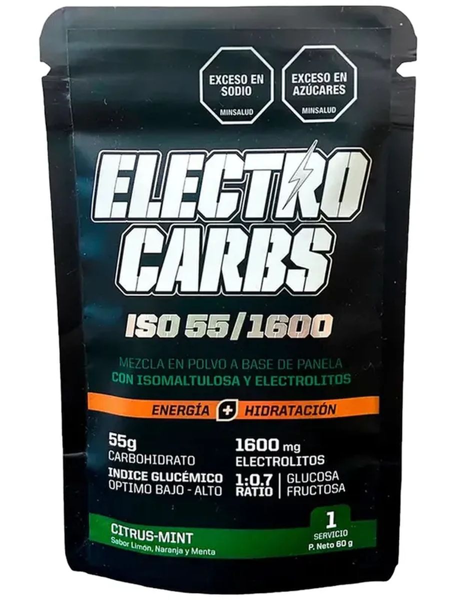 Bebida Escarabajos Electro-Carbs ISO 55/1600 60g