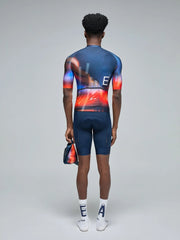 Jersey Ciclismo M/C Hombre Givelo Caos Negra