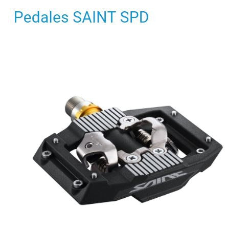Pedales Shimano PD-M821 SAINT p/chocle (SM-SH51)