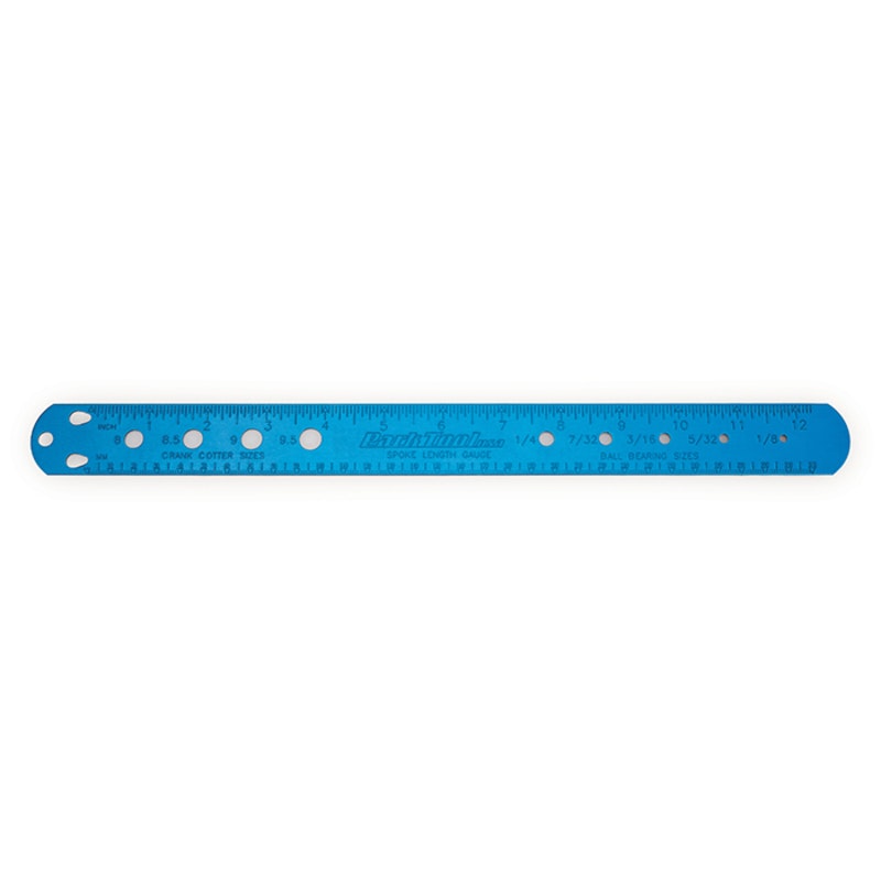 Regla de Aluminio Park Tool para Medir Radios