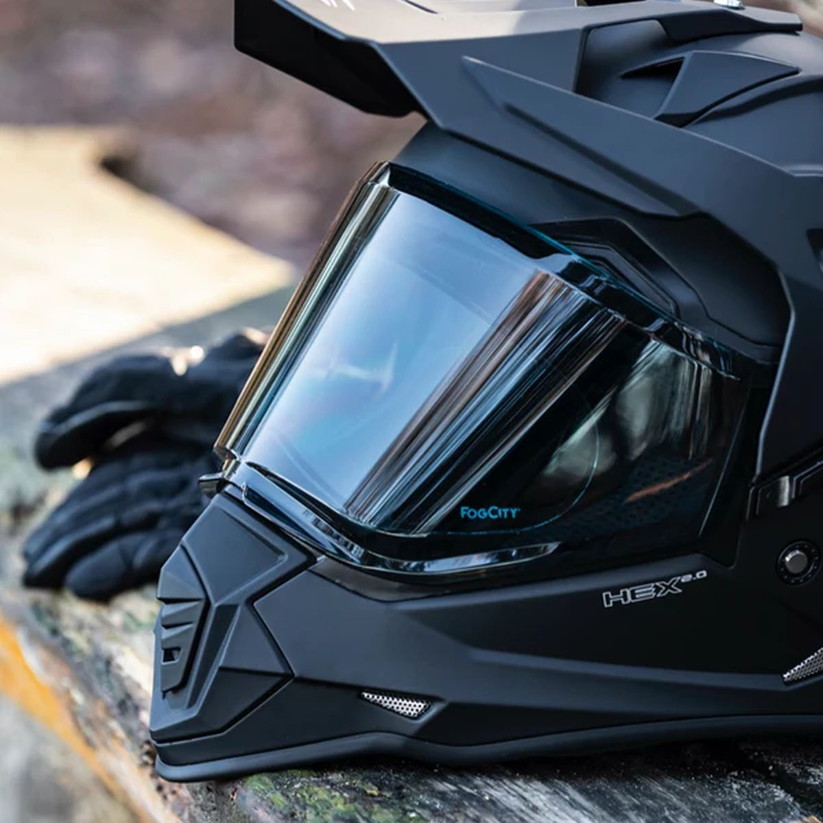 Visor Transparente para Casco FogCity Antivaho Full Face