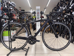 Bicicleta Ruta GW Flamma Usada Negra