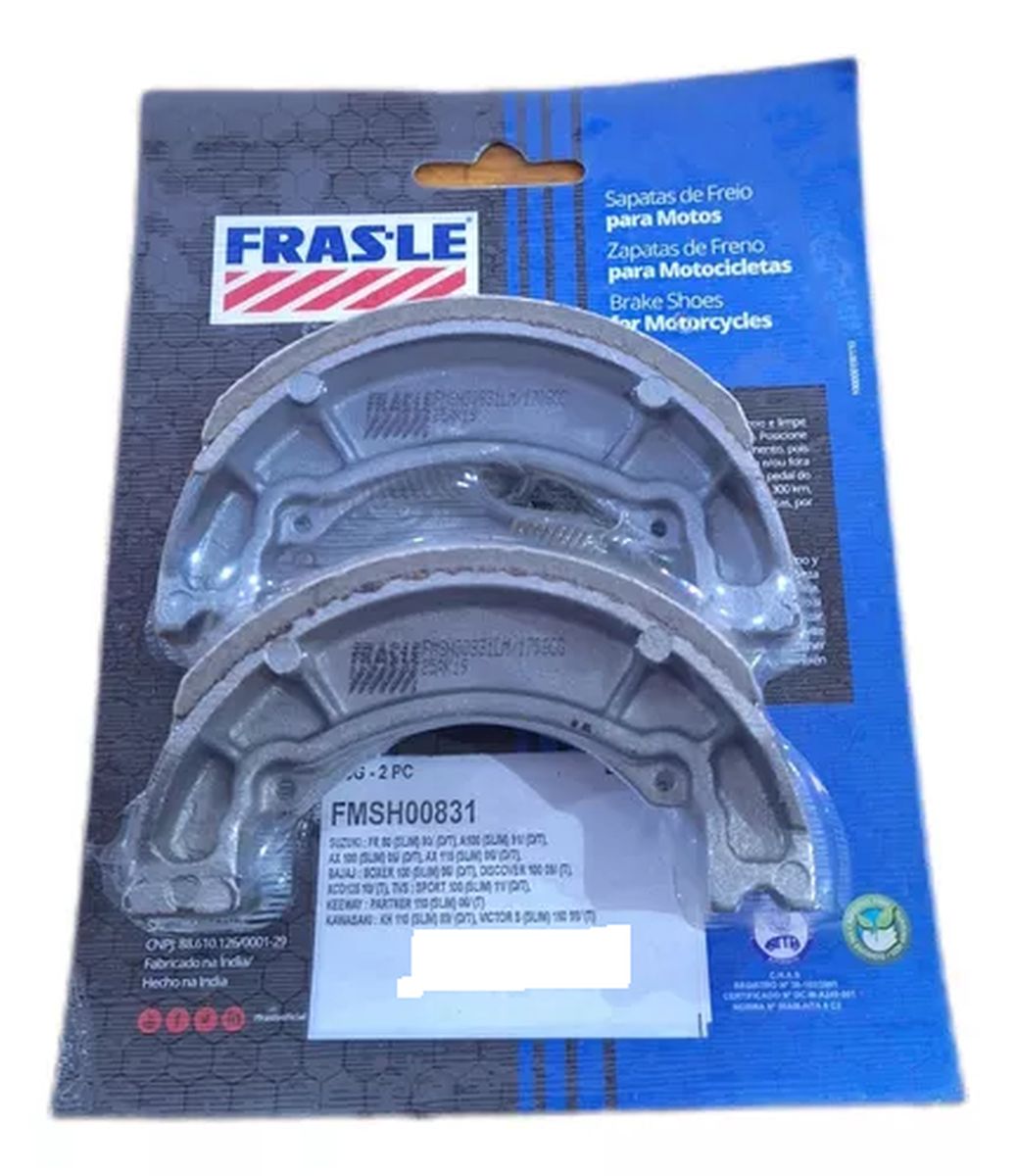 Banda de Freno Fras-le Trasera Bajaj Discover125 Sport Boxer