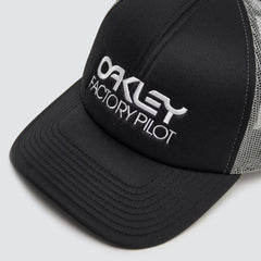 Gorra Lifestyle Oakley Factory Pilot Trucker Hat Negra