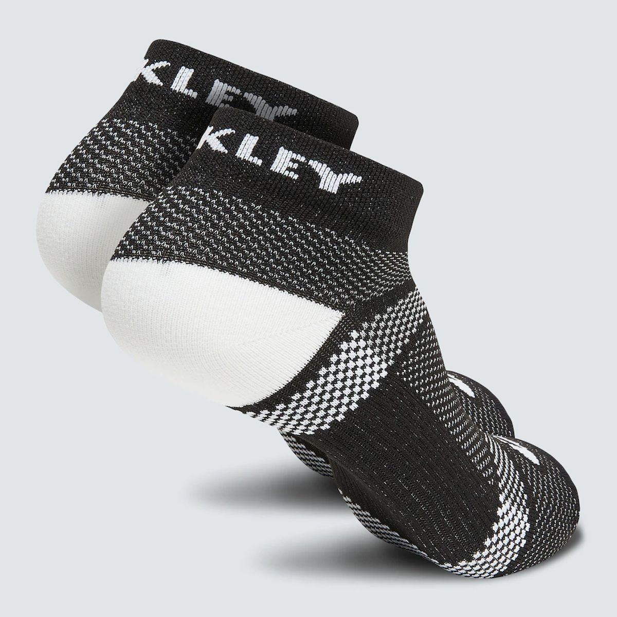 Medias Deportivas Oakley Ellipse Acanalados Negras
