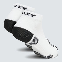 Medias Deportivas Oakley Ellipse Acanalados Blancas