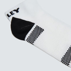 Medias Deportivas Oakley Ellipse Acanalados Blancas