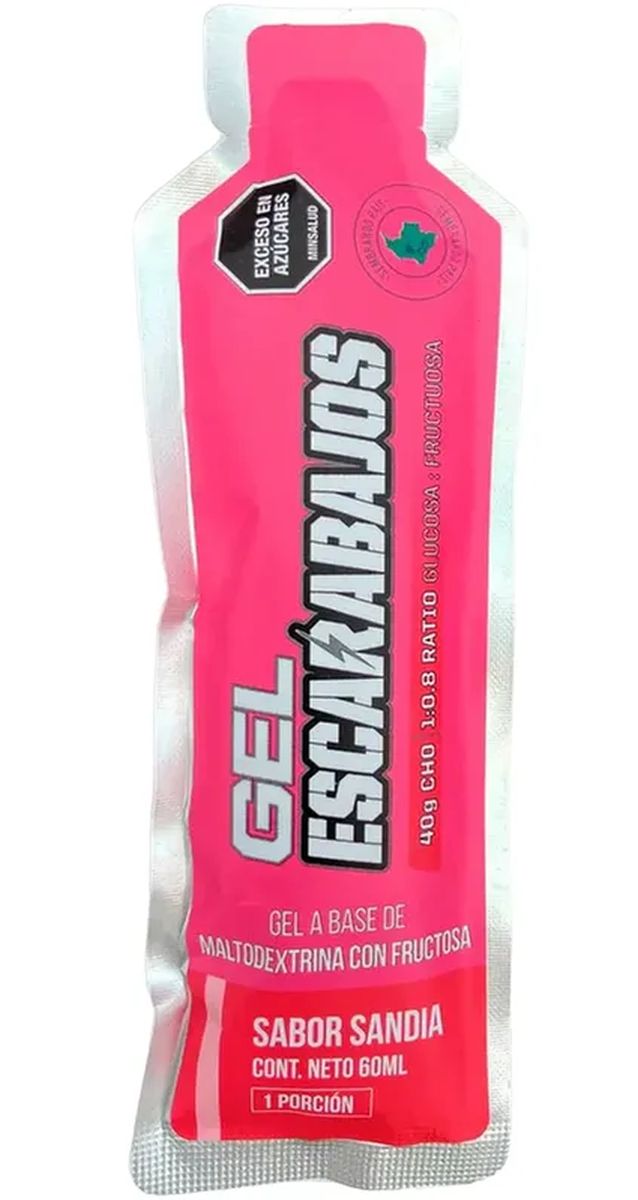 Gel a base de maltodextrina fructosa sandia | Escarabajos