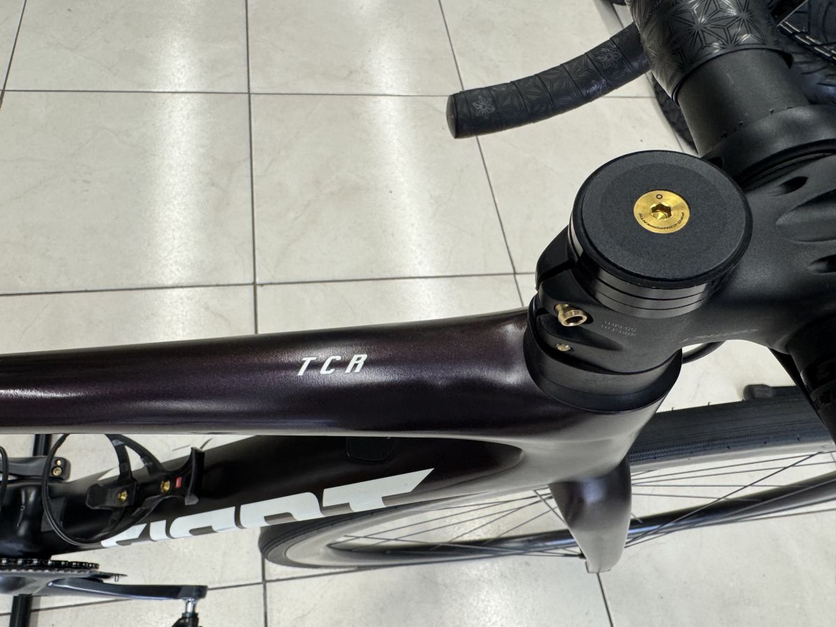 Bicicleta Ruta Giant TCR Advanced Pro 1 Di2 Usada Negra