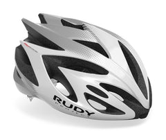 Casco de Ciclismo Rudy Project Rush White-Silver Shiny