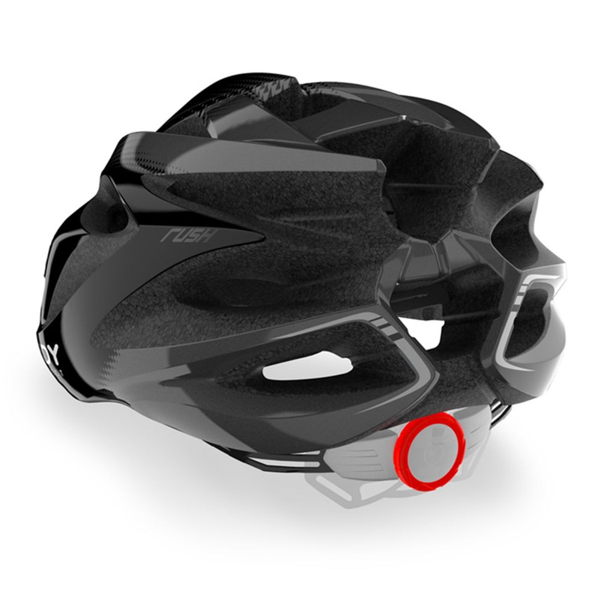 Casco de Ciclismo Rudy Project Rush Black-Titanium Shiny