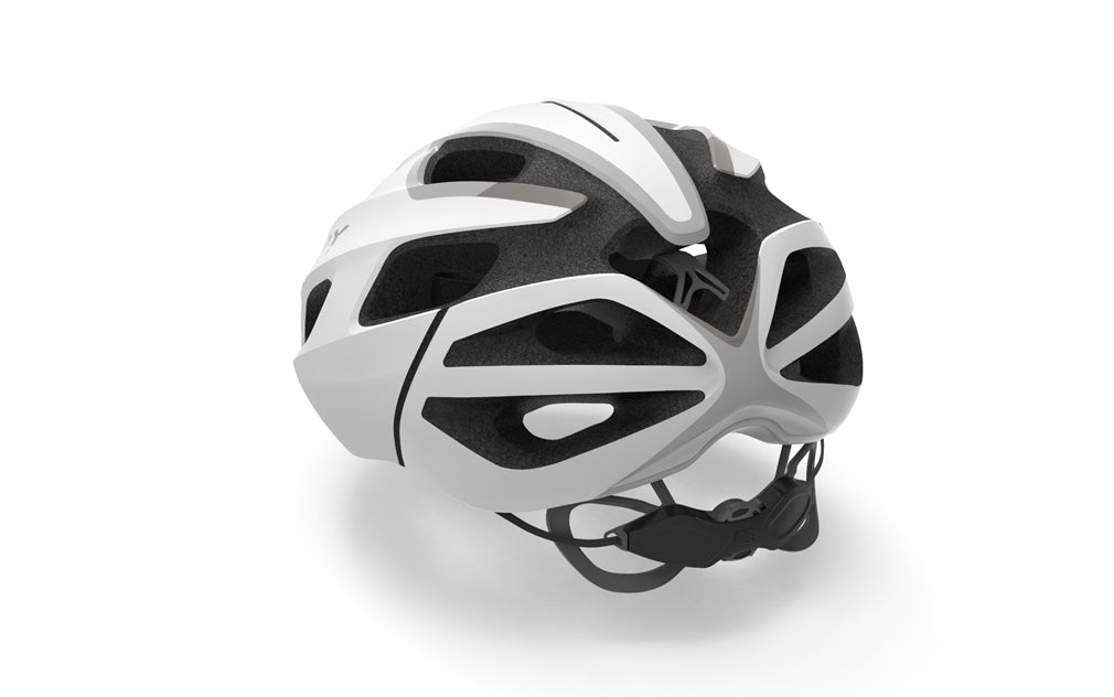Casco Ciclismo Rudy Project Strym Blanco Stealth Matte