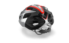 Casco Ciclismo Rudy Project Strym GreyMetallic-RedFluo Shiny