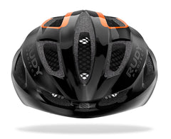 Casco de Ciclismo Rudy Project Strym Black-Orange Shiny