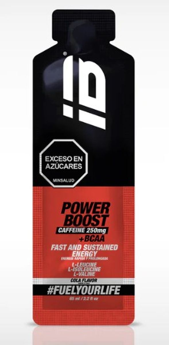 IB Power Boost Gel Cafeina 250mg+BCAA 65 Ml