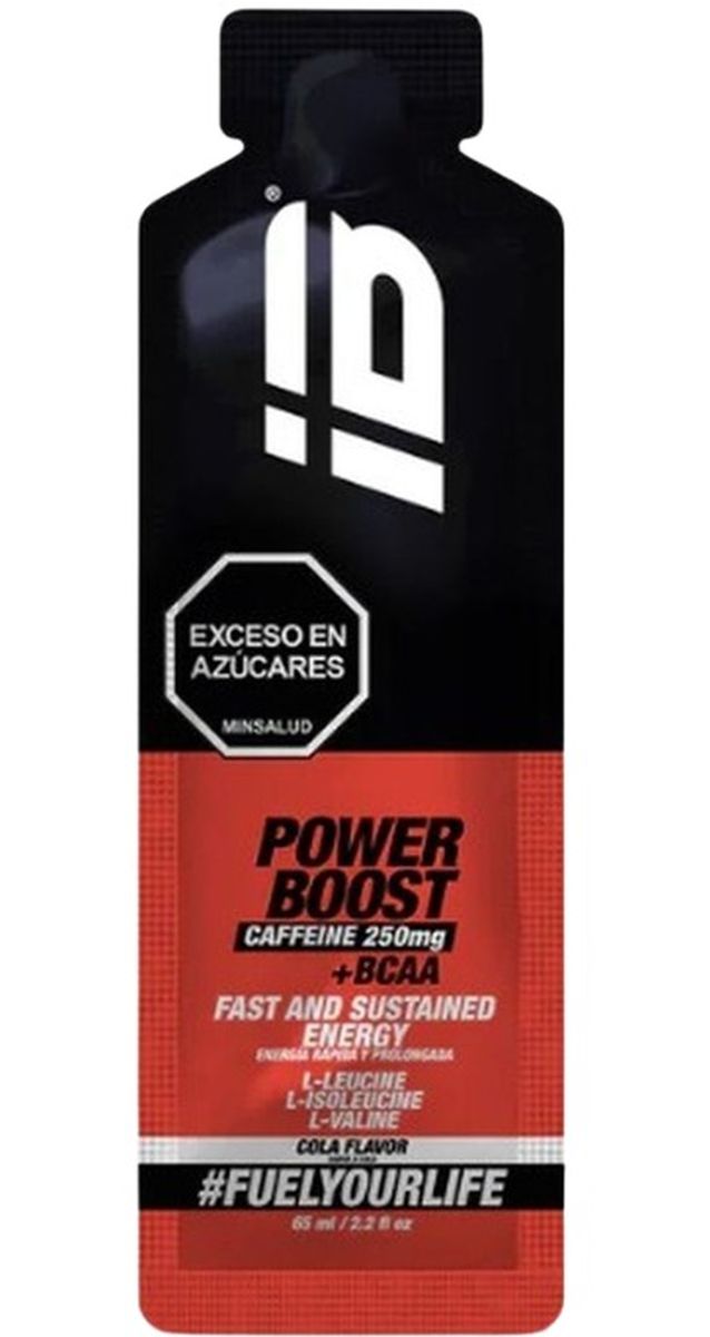 IB Power Boost Gel Cafeina 250mg+BCAA 65 Ml