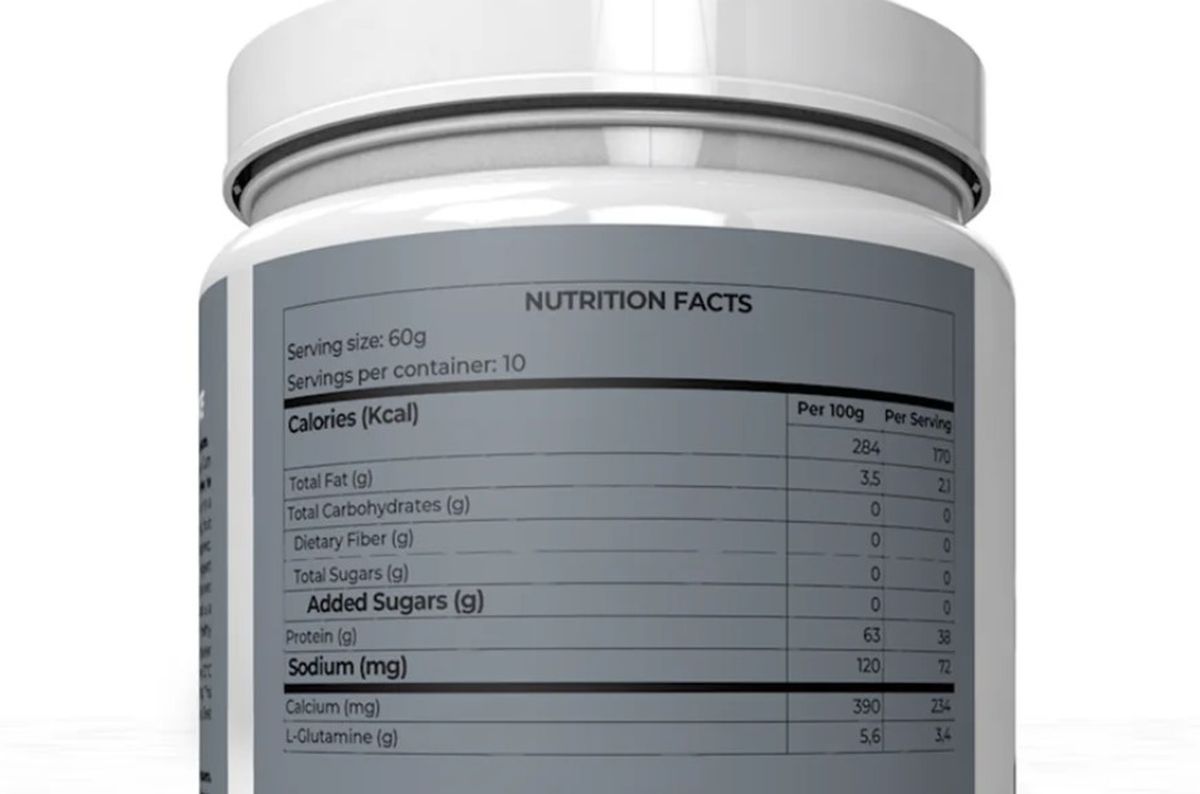 IB Neutric Whey Protein Proteína 600g/10 Porciones sin Sabor