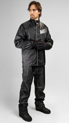 Impermeable FP Storm Moto Negro Liviano PVC