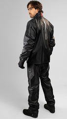 Impermeable FP Storm Moto Negro Liviano PVC