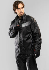 Impermeable FP Storm Moto Negro Liviano PVC