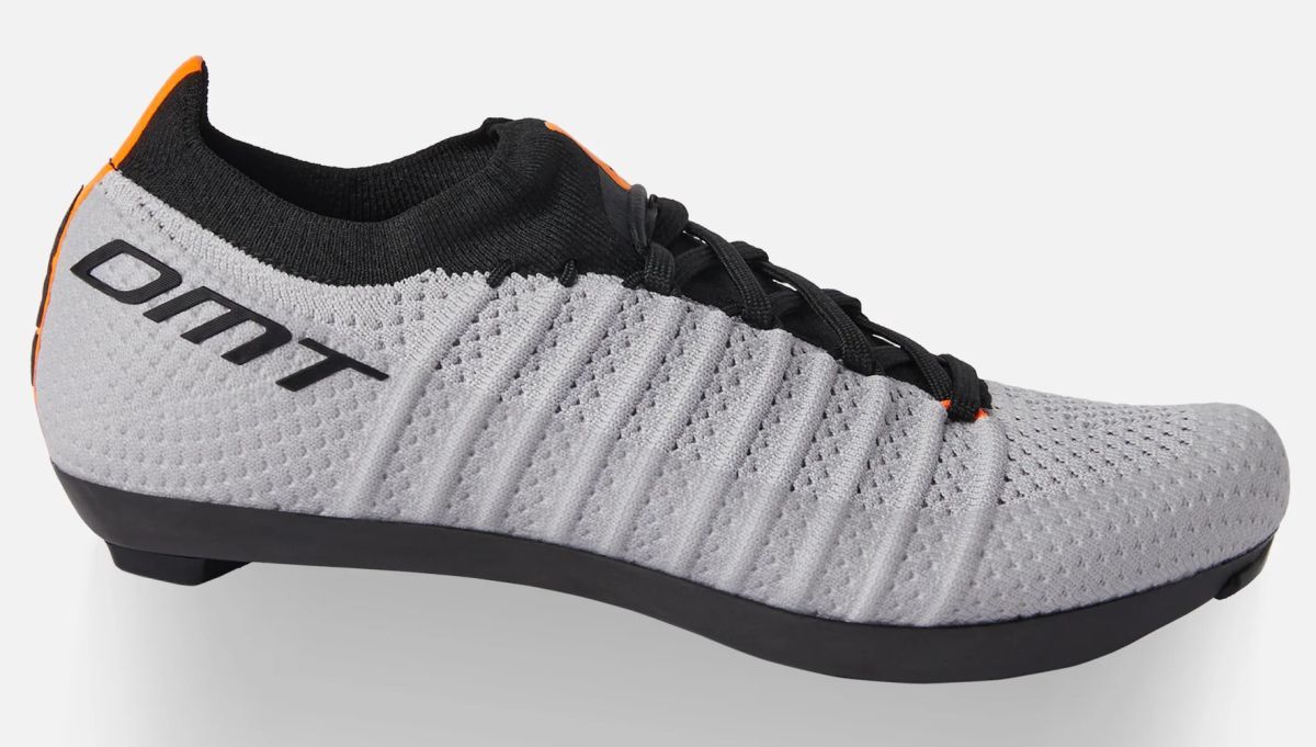 Zapatilla Ciclismo Ruta DMT Krsl Gris Suela En Carbono