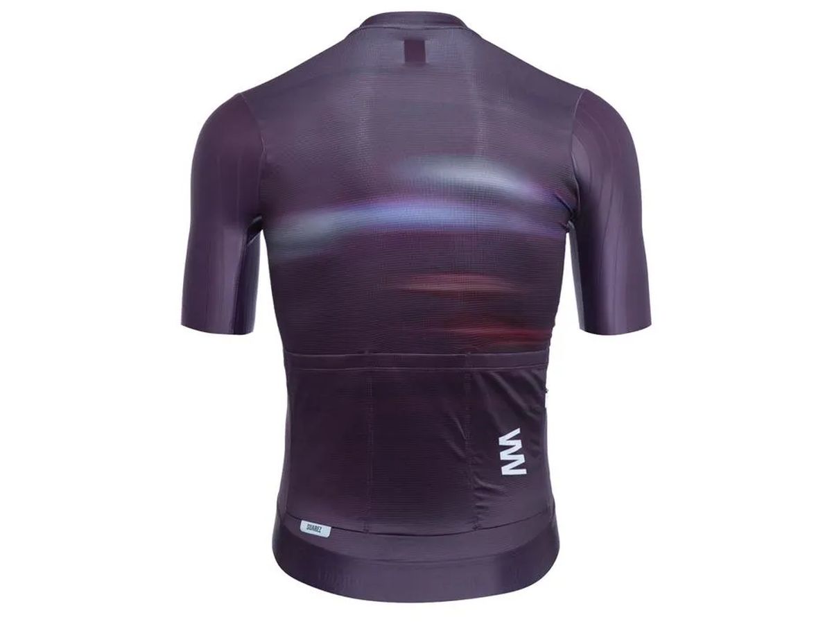 Jersey De Ciclismo M/C Hombre Velocity Deep Purple
