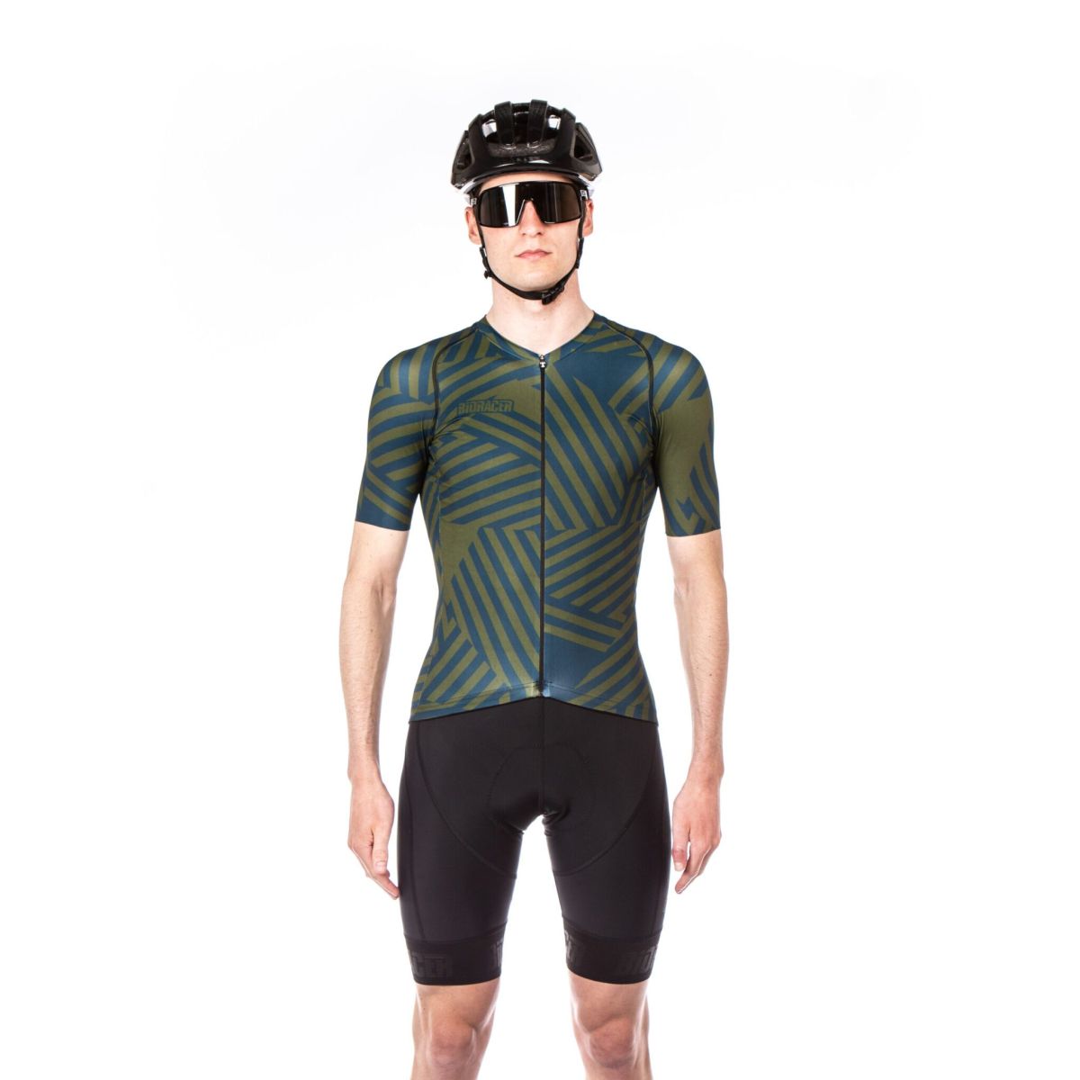 Jersey de Ciclismo Bioracer Spitfire Hombre DD Petrol Oliva