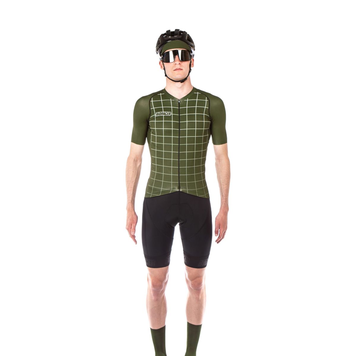 Jersey de Ciclismo Bioracer Spitfire Hombre Moon Ride Olive