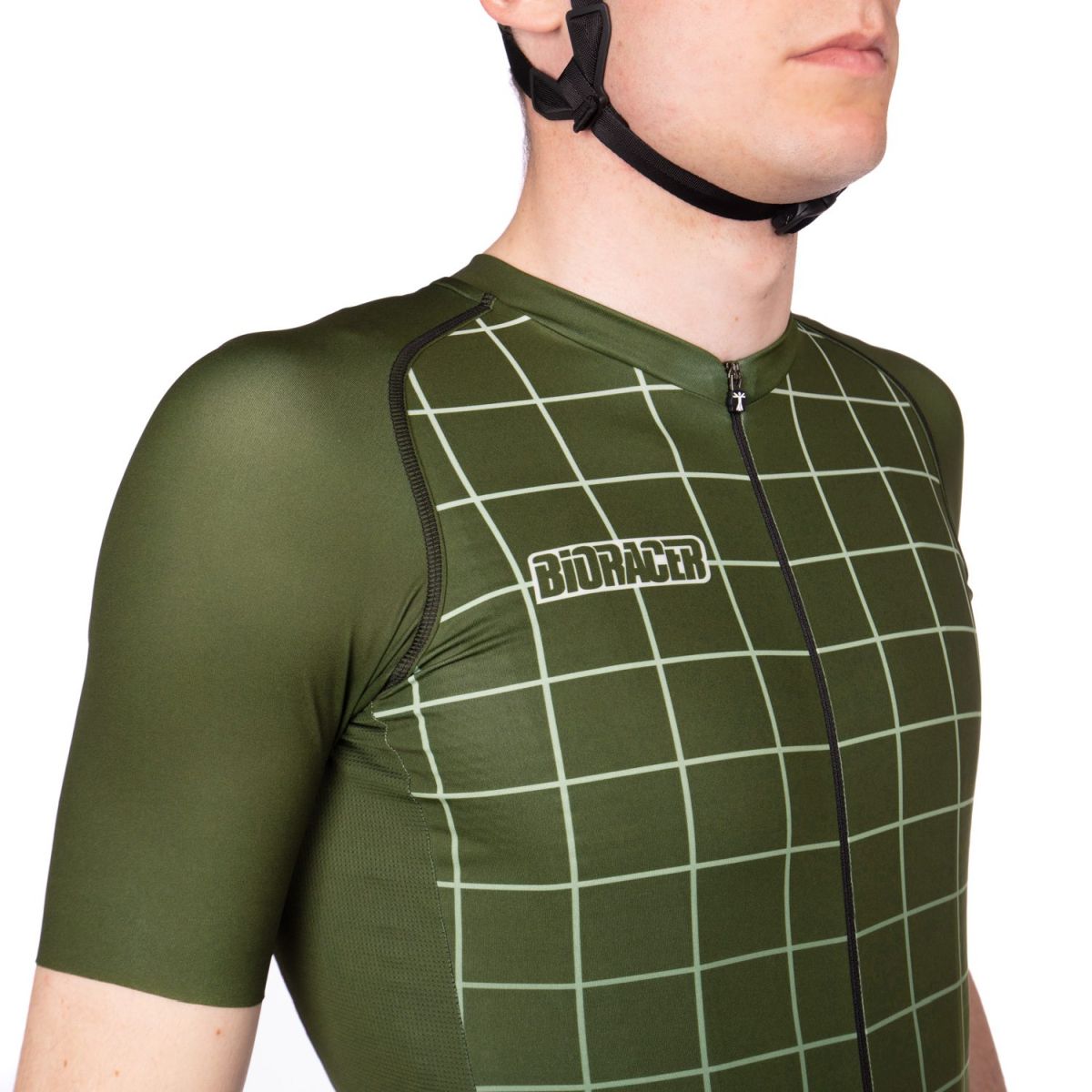 Jersey de Ciclismo Bioracer Spitfire Hombre Moon Ride Olive
