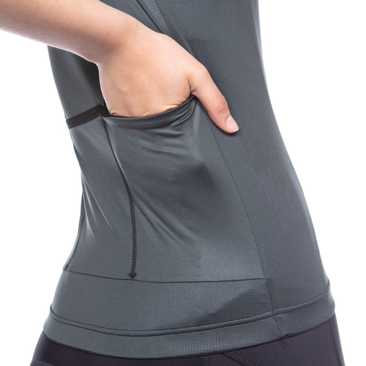 Jersey de Ciclismo Bioracer Vesper Mujer Metalix Dark Green