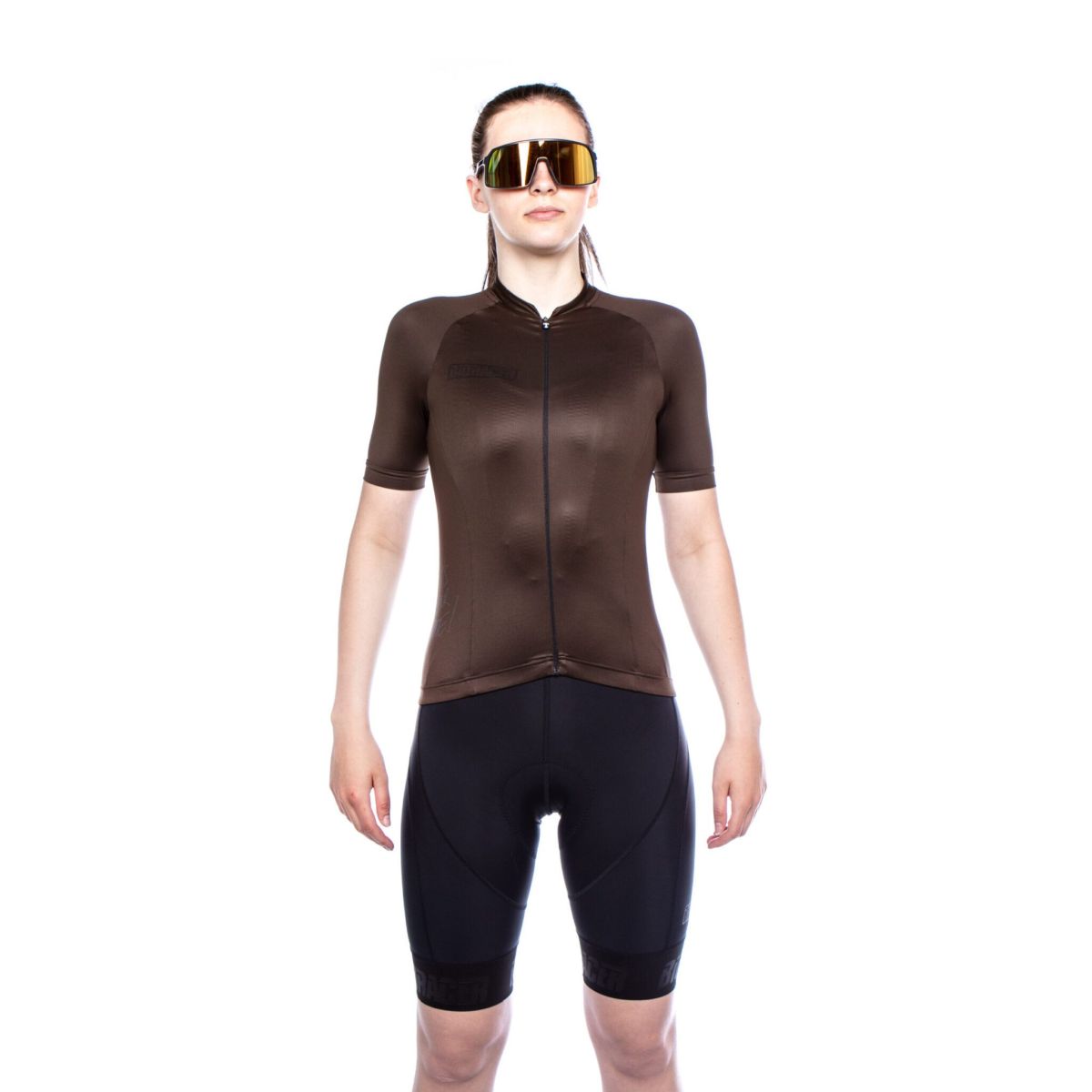 Jersey de Ciclismo Bioracer Vesper SS Metalix Brown